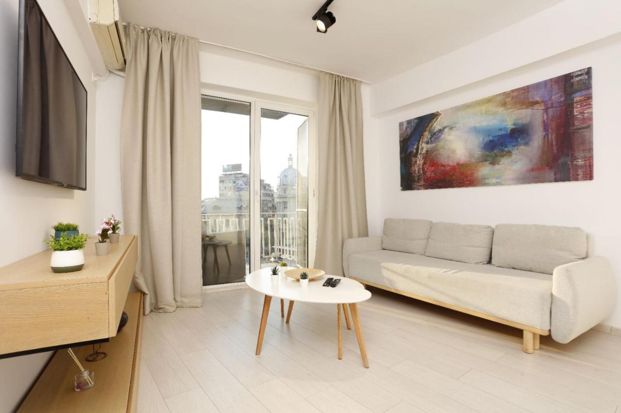 2 Bedroom Apartment With Amazing View In City Center Boekarest Buitenkant foto